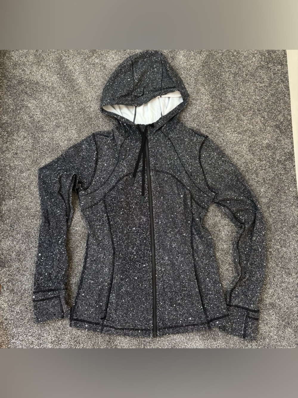 Lululemon sz 10 hooded define jacket nulu NWOT